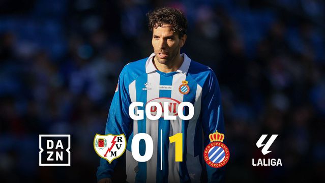 VÍDEO: defesa-central uruguaio cabeceia para o 1-0 para o Espanhol