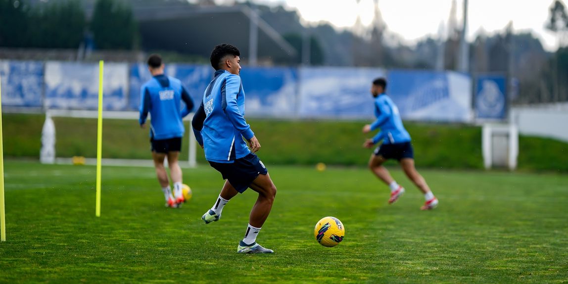 William Gomes no treino do Olival