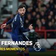 Os melhores momentos de Bruno Fernandes em março