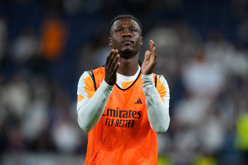 Camavinga no jogo com a Real Sociedad (IMAGO)