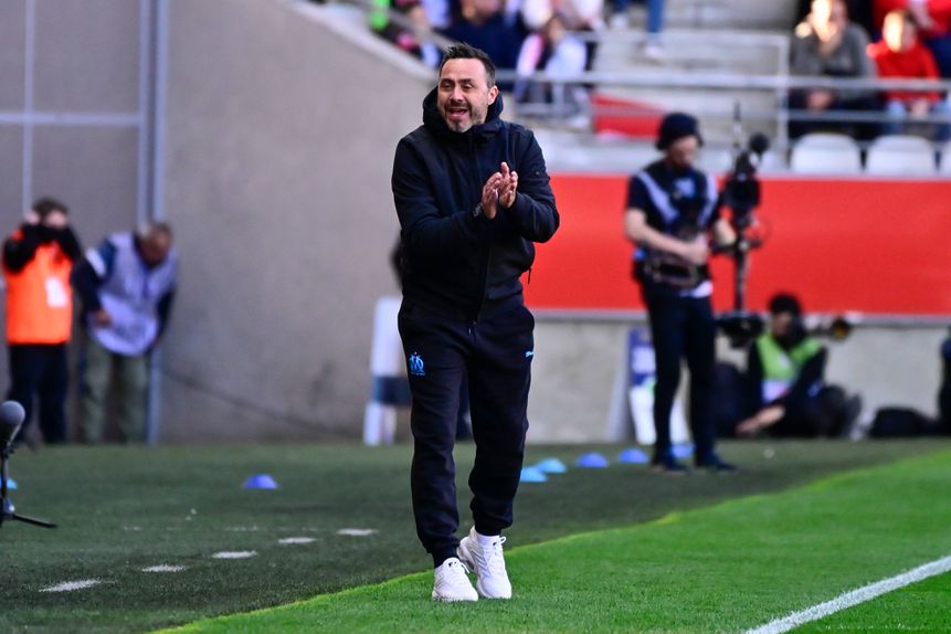 De Zerbi, treinador do Marselha