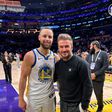 Steph Curry e David Beckham (X/Golden State Warriors)