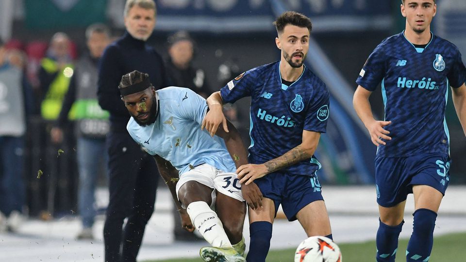 Fábio Vieira e Nuno Tavares defrontaram-se na UEFA Europa League, esta época, por FC Porto e Lazio