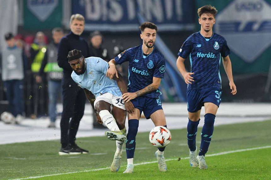 Fábio Vieira e Nuno Tavares defrontaram-se na UEFA Europa League, esta época, por FC Porto e Lazio