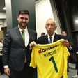 Marcelo Rebelo de Sousa ao lado de Rui Abreu