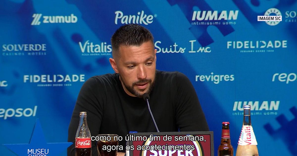 Farioli: «Podíamos fazer uma série na Netflix com o que está a acontecer»