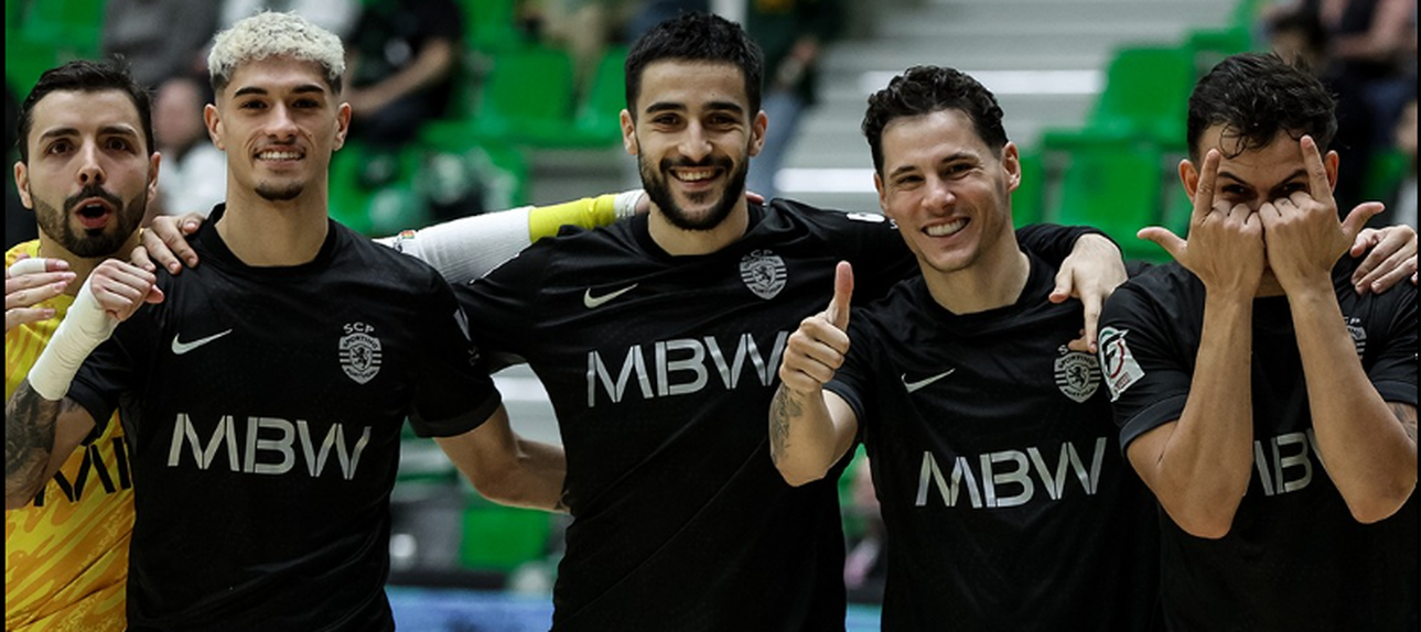 O Sporting impôs-se com naturalidade ao Amigos de Cerva e qualificou-se para a final 8 da Taça de Portugal - Foto: Sporting CP