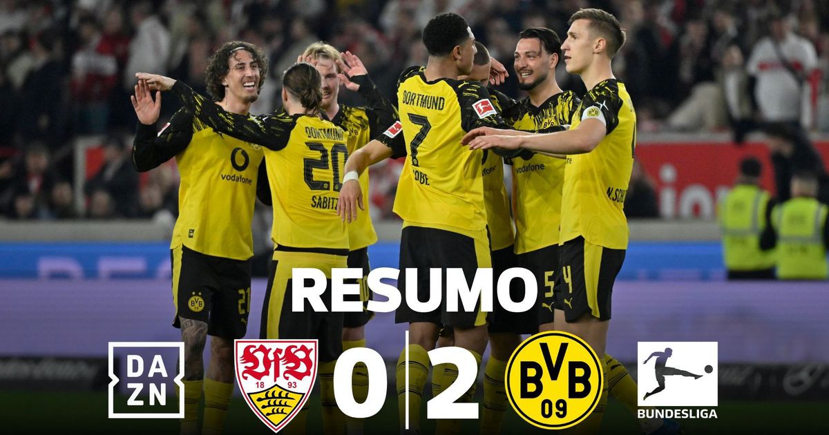 Dortmund aplica golpe duplo na compensação com assistência portuguesa (resumo)