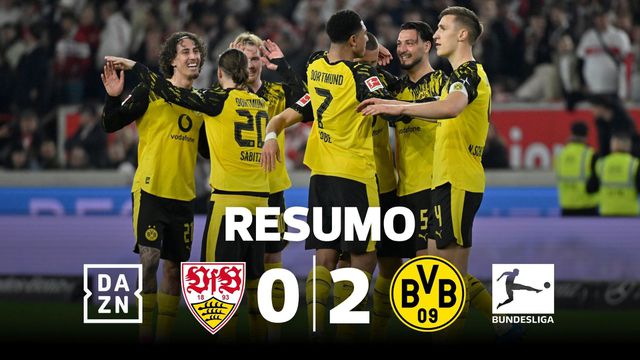 Dortmund aplica golpe duplo na compensação com assistência portuguesa (resumo)