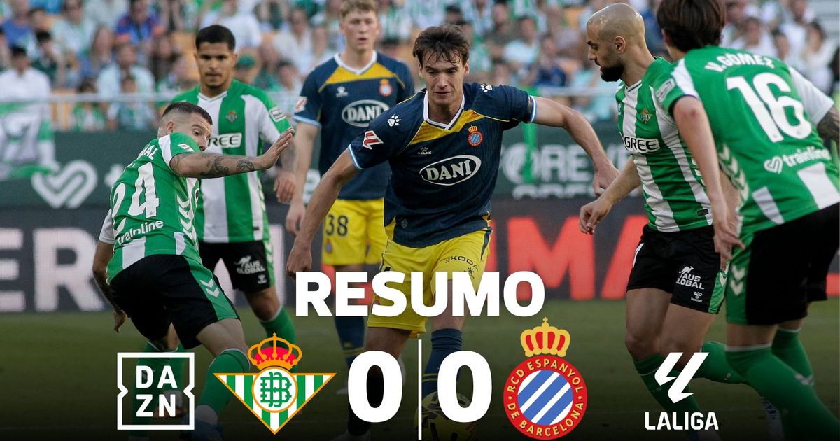 Atençã, SC Braga: falta de eficácia evita regresso do Betis às vitórias (resumo)