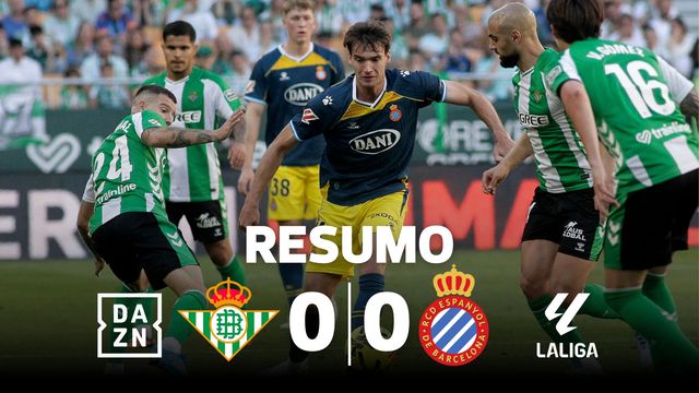 Atenção, SC Braga: falta de eficácia evita regresso do Betis às vitórias (resumo)