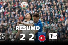 Heidenheim soma um ponto, mas descida parece inevitável (resumo)