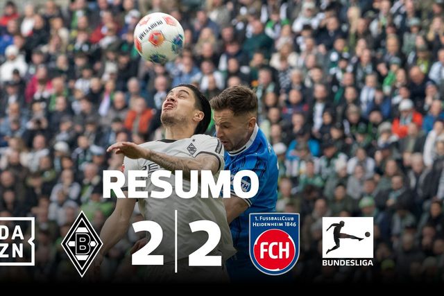 Heidenheim soma um ponto, mas descida parece inevitável (resumo)