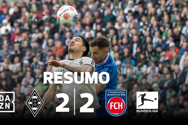 Heidenheim soma um ponto, mas descida parece inevitável (resumo)