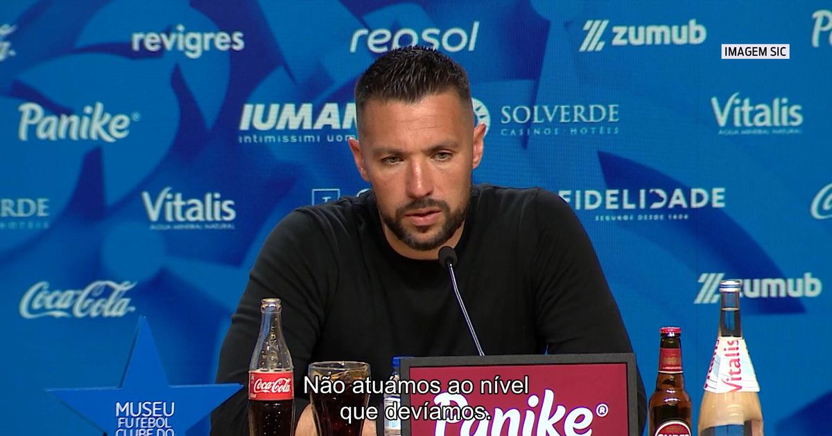 Farioli: «Não jogámos ao nosso nível habitual»