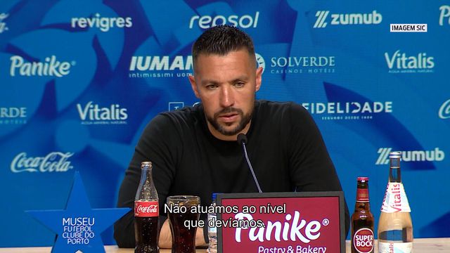 Farioli: «Não jogámos ao nosso nível habitual»