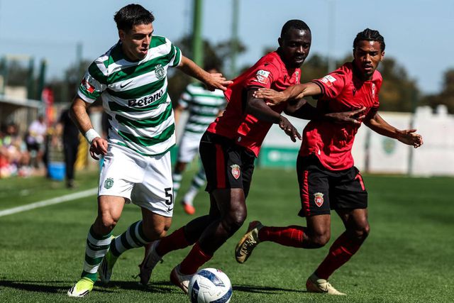 Fase do Sporting B-Penafiel - Foto: Sporting