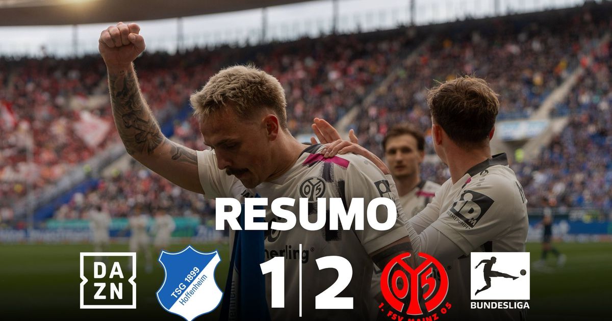 Mainz ameaça sonho europeu de Hoffenheim (resumo)