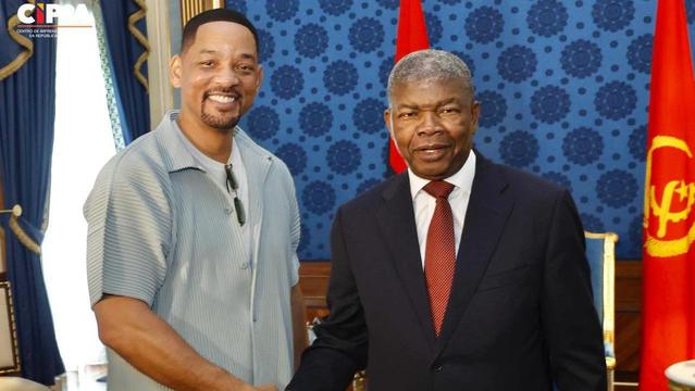 Will Smith com João Lourenço, Presidente de Angola, tema de destaque no Mãe África