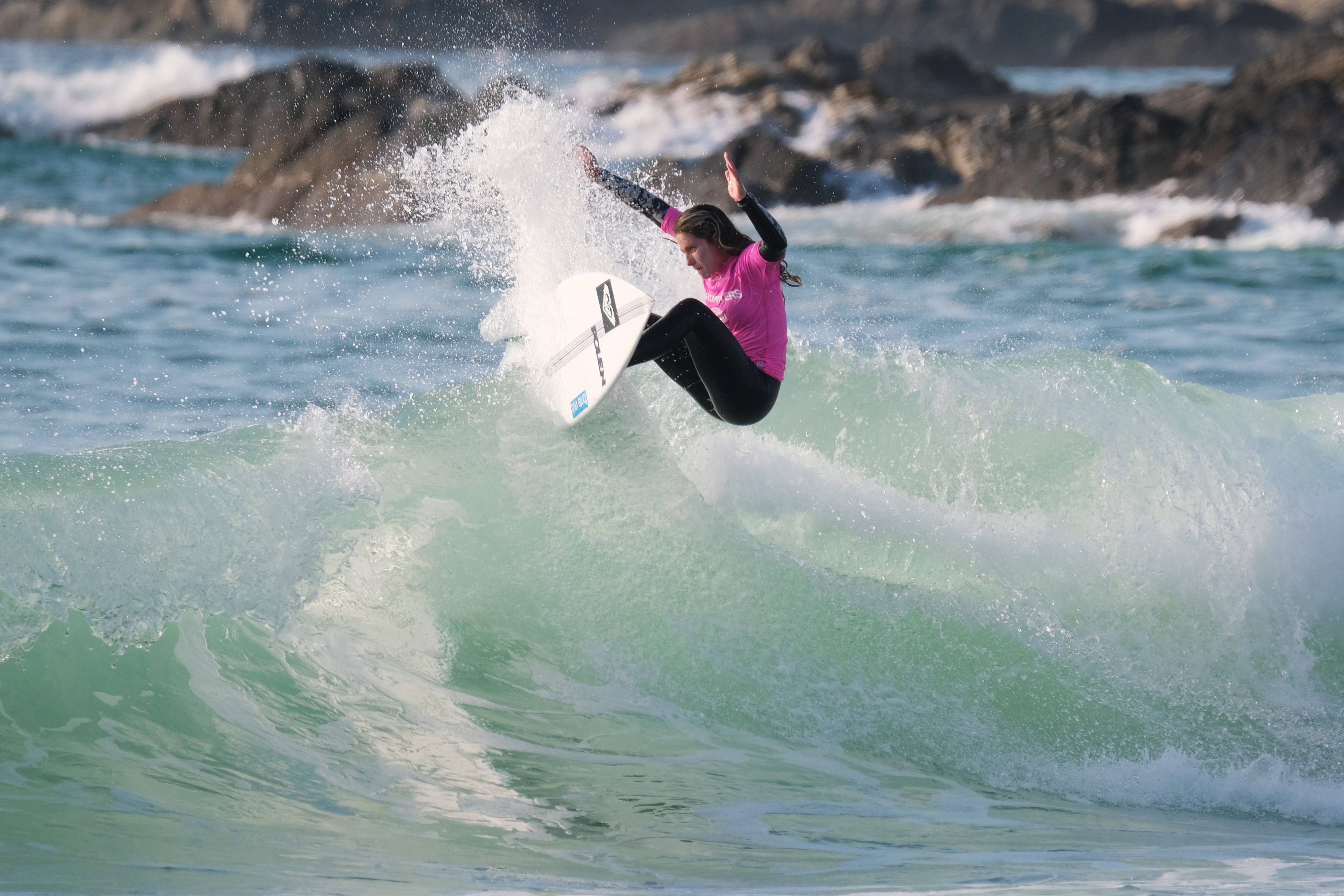 Francisca Veselko em ação na Austrália