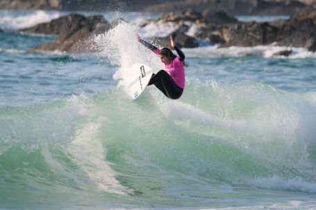 Francisca Veselko em ação na Austrália