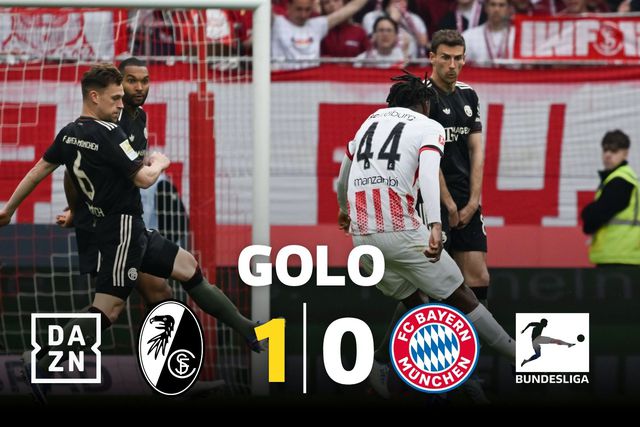 Vai já daqui! Só um foguete deste calibre batia Neuer