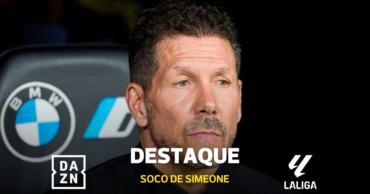 Diego Simeone dá murro em adversário e gera o caos no relvado