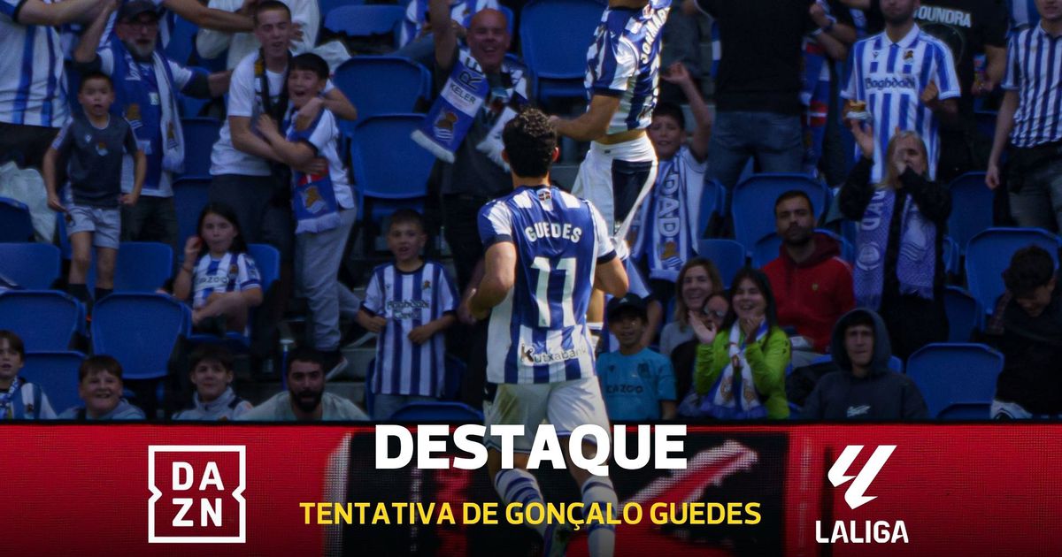 Seria um golaço monumental! Gonçalo Guedes levantou o estádio inteiro