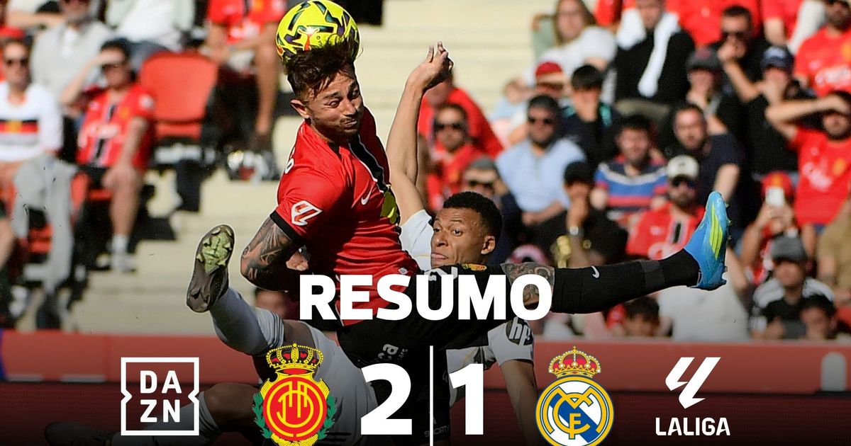 Real Madrid perde em Maiorca aos 90+1' e fica a torcer pelo rival Atlético (resumo)