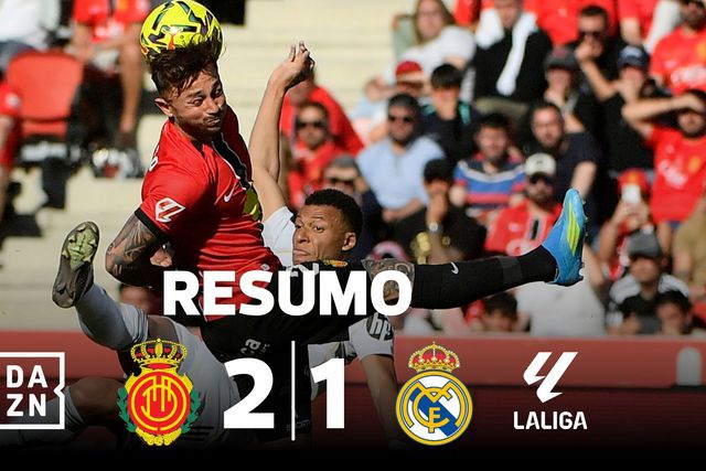 Real Madrid perde em Maiorca aos 90+1' e fica a torcer pelo rival Atlético (resumo)