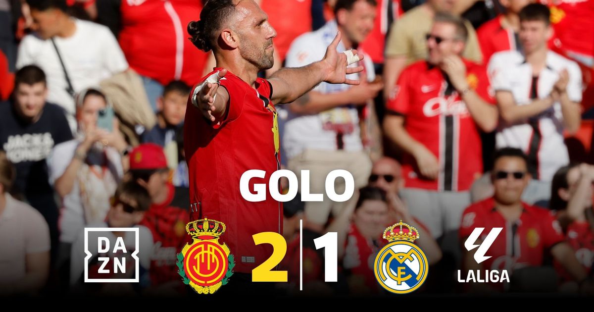 Real Madrid cai com estrondo em Maiorca com golo aos 90+1'