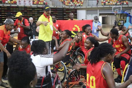 Festa angolana no Kilamba. Em estreia, seleção feminina venceu prata em 3x3 e bronze em 5x5