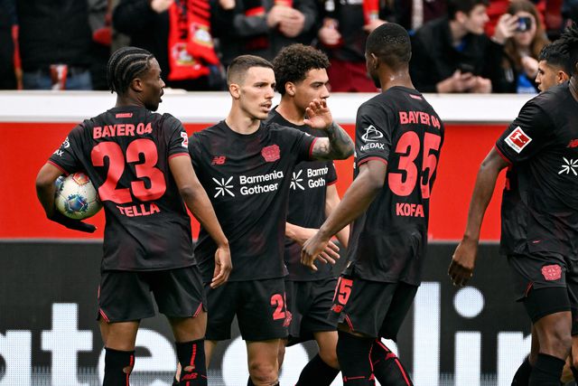Leverkusen 'explode' e vence Wolfsburgo por números que já não se usam