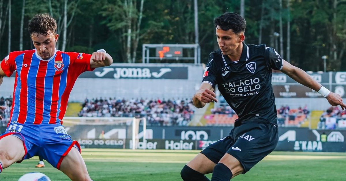 Liga 2: a jogar no Fontelo, o Académico deslizou mais que o Marítimo