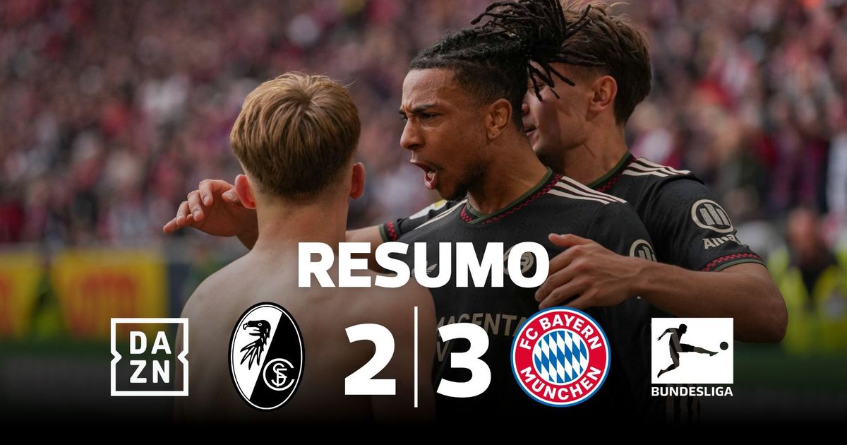 Até ao fim! Jovens lançam Bayern para uma reviravolta inacreditável (resumo)