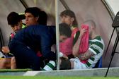 Nuno Santos saiu em lágrimas do encontro com o Alverca (Foto Miguel Nunes)