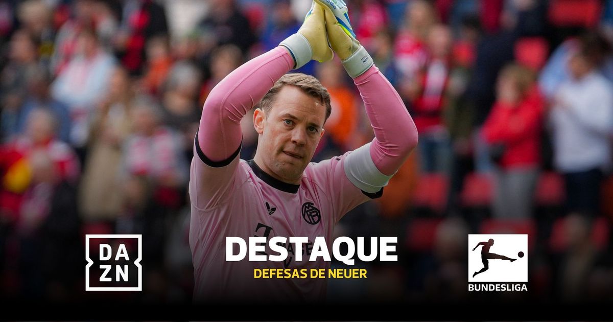 Neuer tem mesmo 40 anos? Guardião salva Bayern com duas defesas fantásticas