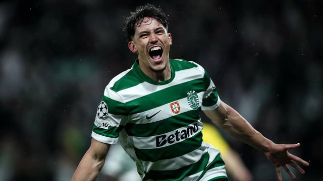 Rafael Nel brilha com a camisola dos leões mas foi nas águias que nasceu para o futebol - Foto: SPORTING CP