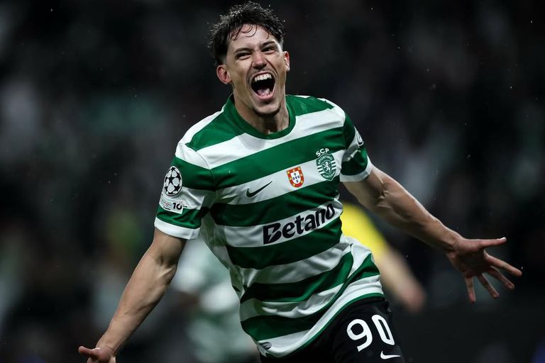 Rafael Nel brilha com a camisola dos leões mas foi nas águias que nasceu para o futebol - Foto: SPORTING CP