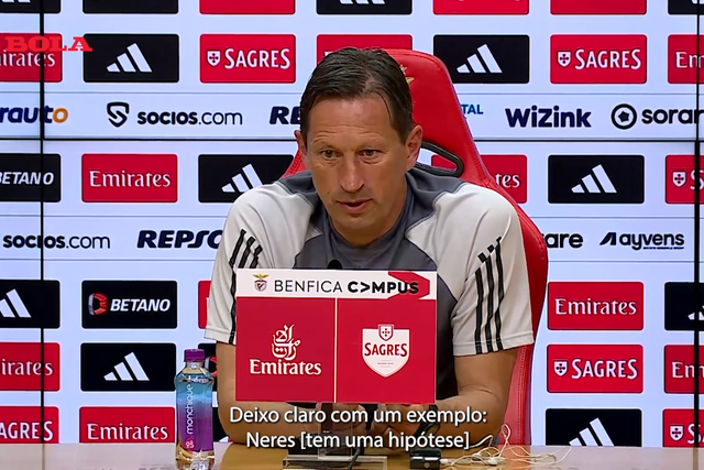 Schmidt faz balanço da época: quase tudo possível e os detalhes com o Sporting