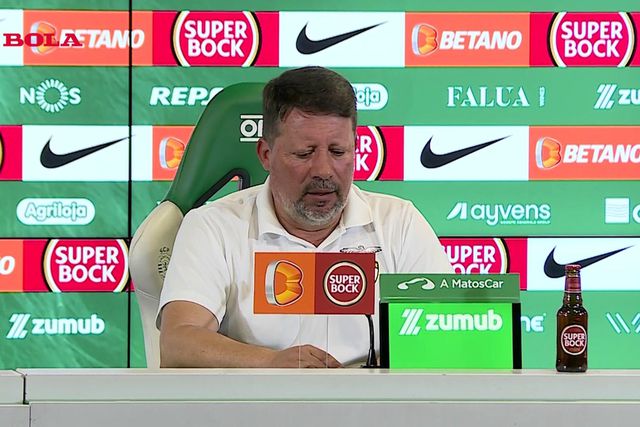 «À 2.ª jornada disse logo que não me surpreendia andar nesta briga...»