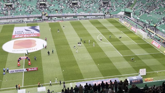 Sporting já está no aquecimento