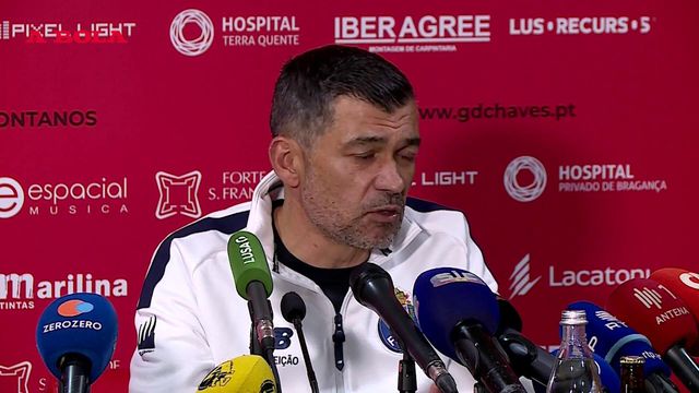 Conceição comenta a estreia de Gonçalo Sousa