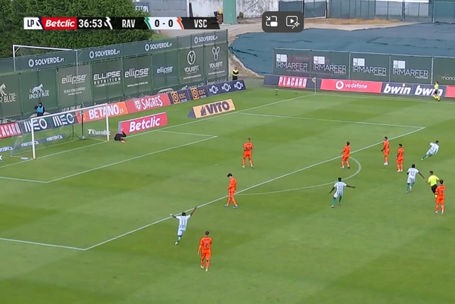 Vídeo: o golaço de Joca que dá vantagem ao Rio Ave frente ao Vitória