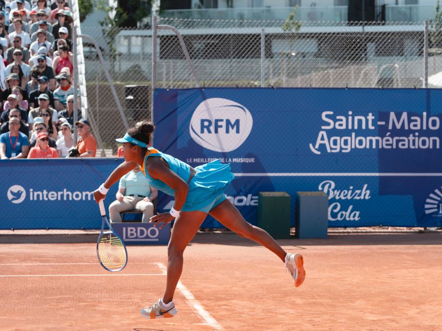 Naomi Osaka no Open de St Malo