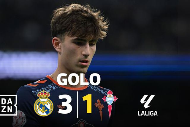 Javi Rodriguez insiste e cala Bernabéu ao reduzir para o Celta