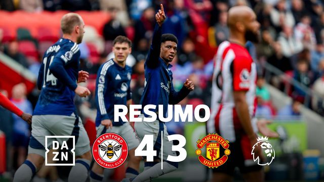 Amorim tanto poupou que quase foi goleado em Brentford