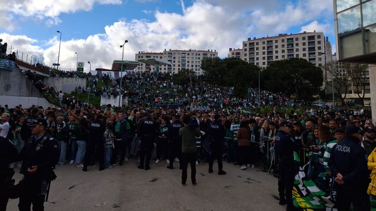 Sporting-Gil Vicente: loucura em Alvalade duas horas antes do jogo