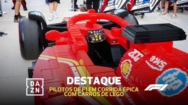 Imperdível corrida de Fórmula 1 com carros de Lego (vídeo)