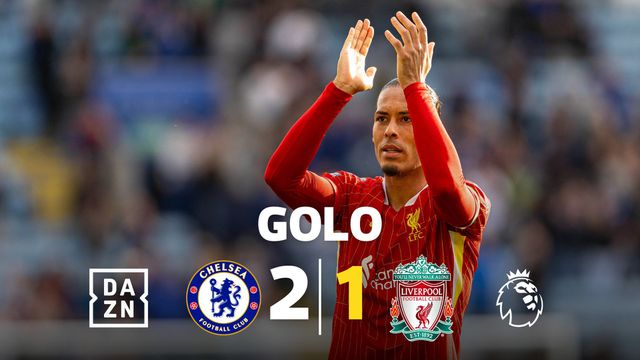 Deixar Van Dijk à solta dá mau resultado (vídeo)